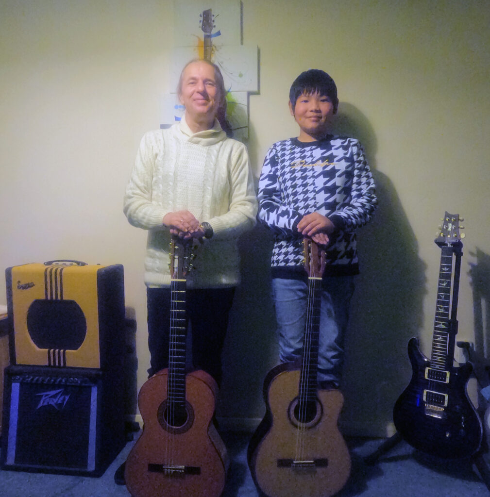 Guitar lesson in Skegness